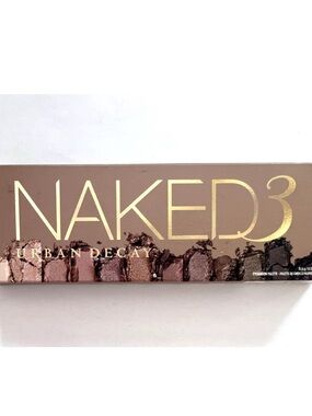 Urban Decay Naked 3 Eyeshadow Palette 12 Everyday Rosy Neutral Shades 0.55oz New